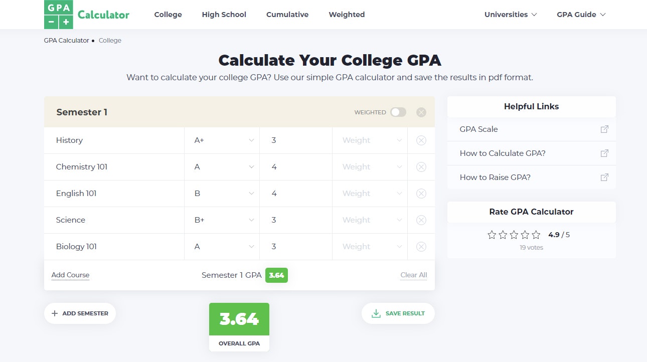 GPA Calculator gallery image