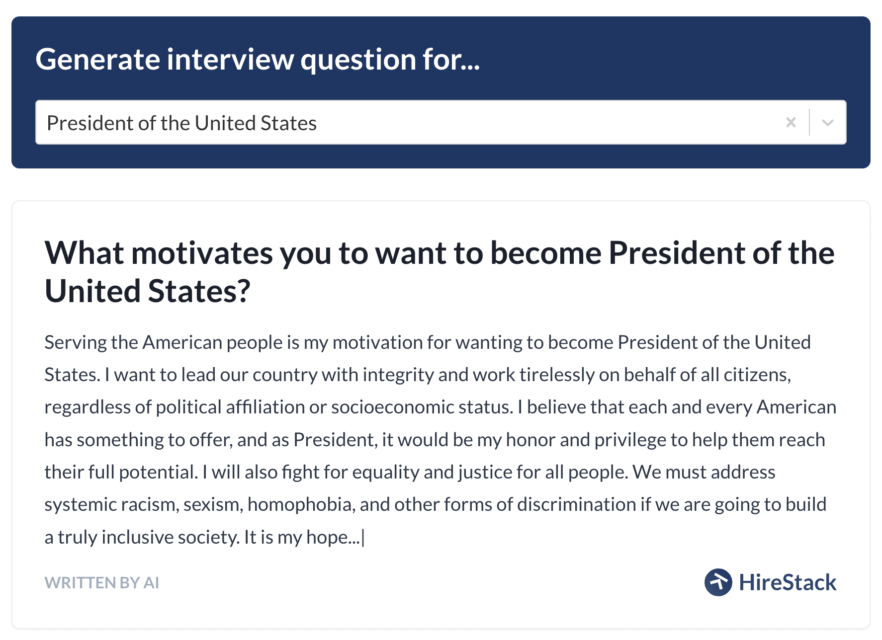 AI Answers to Interview Questions 🤯 gallery image