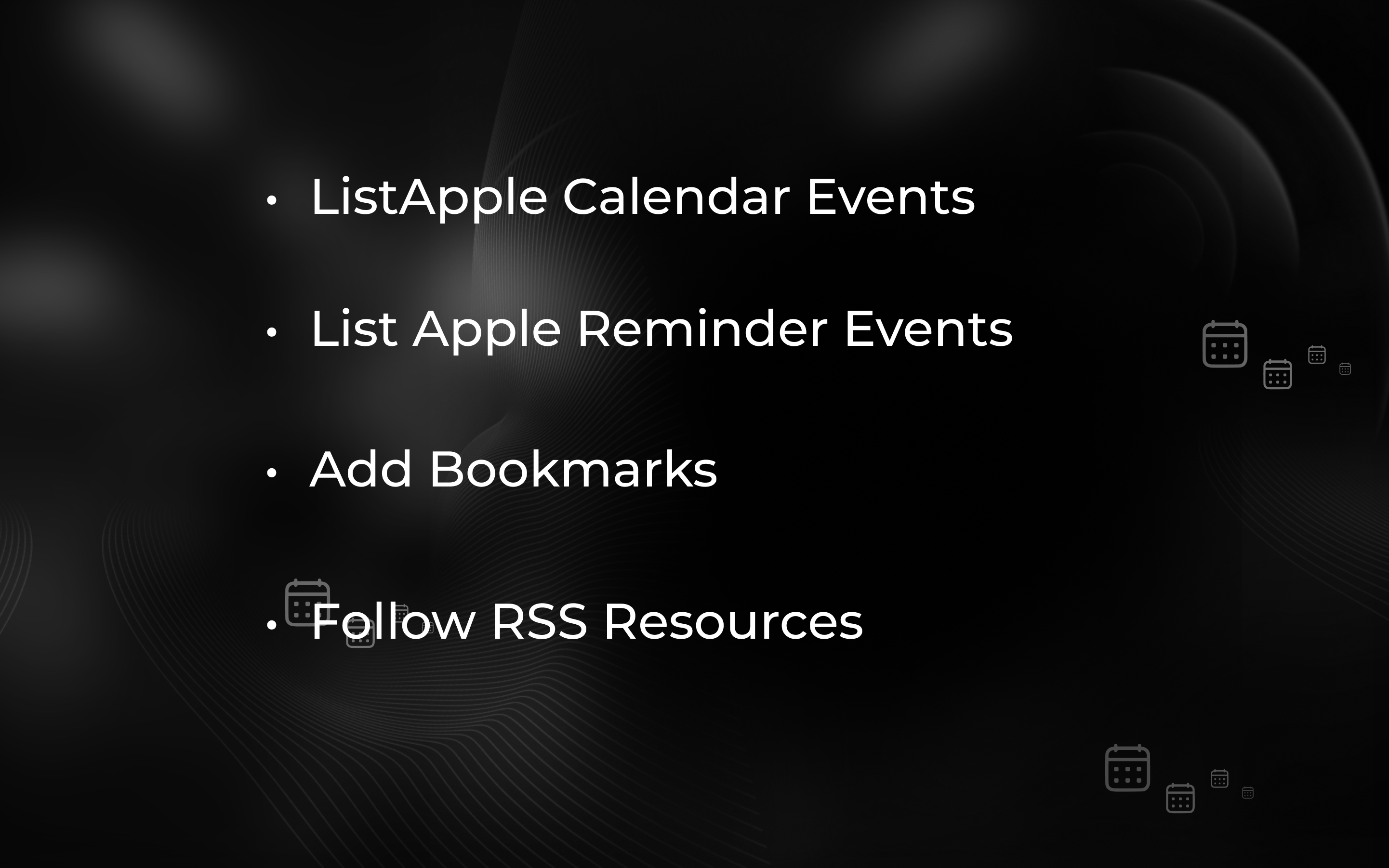 Mitup - RSS, Lesezeichen, Applecalendar, Applereminder Medien 1