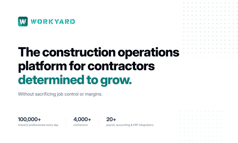 Workyard screenshot 2