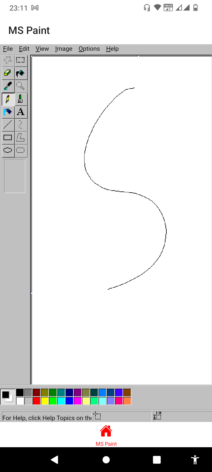 Pintar versión de MS media 2
