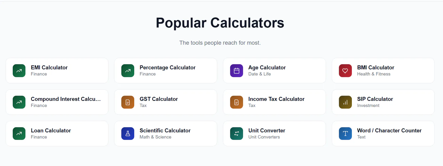 Calc369 screenshot