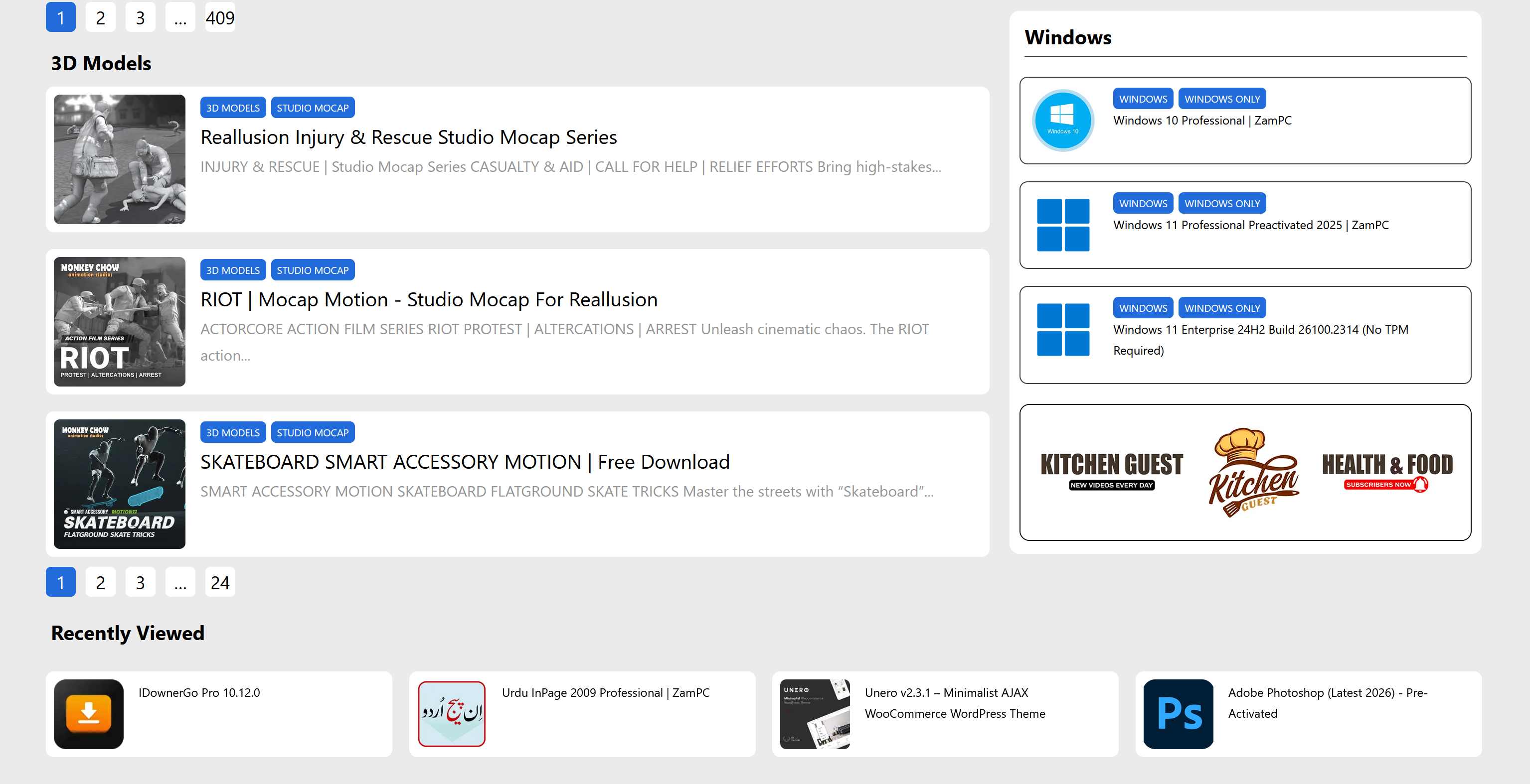 ZamPC | Fast And Simple Way - Screenshot 4 showing product features and functionality