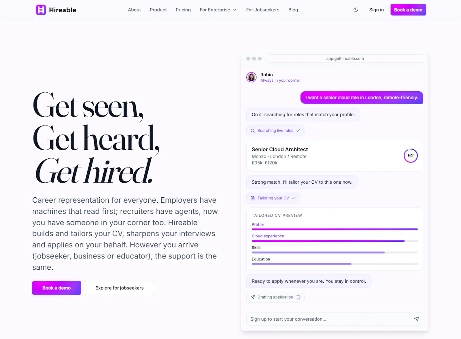 Hireable screenshot 19