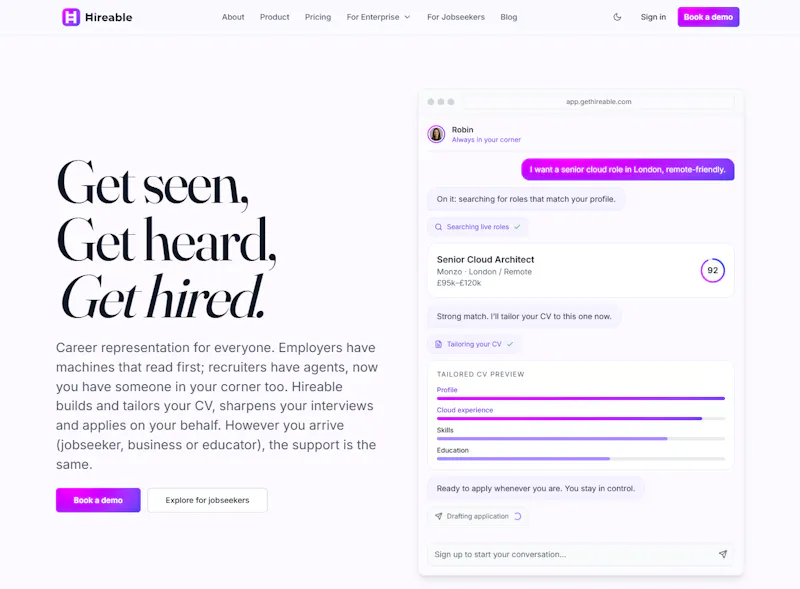 Hireable screenshot 19