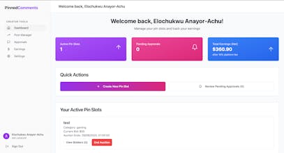 PinnedComments Auction IG pinned comment gallery image
