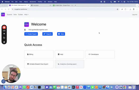 CSV Getter for Airtable gallery image