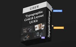 Typographic Grid & Layout Design UI Kit media 2