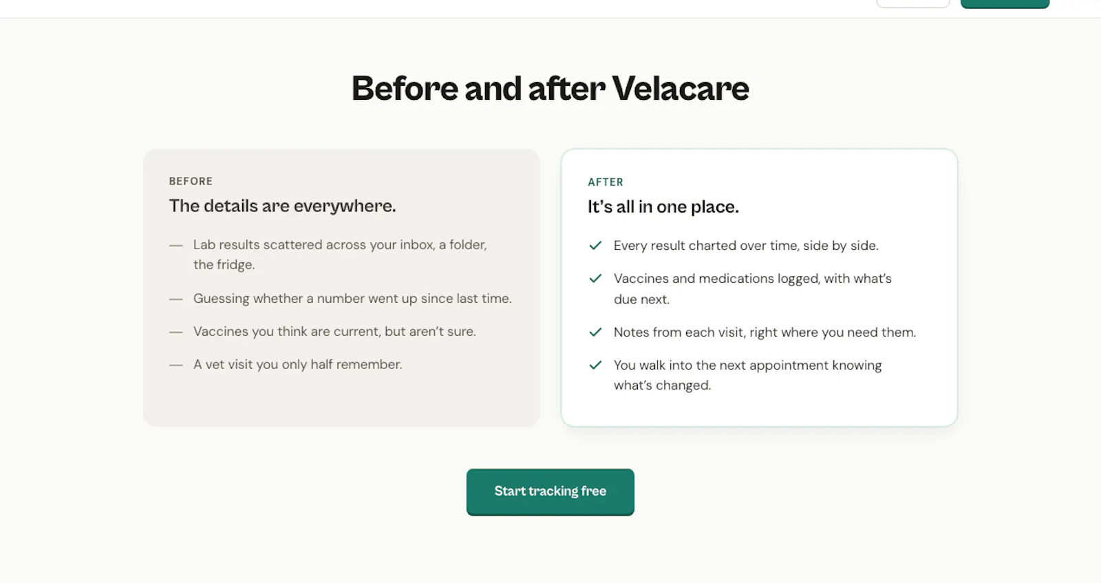 Velacare screenshot 5