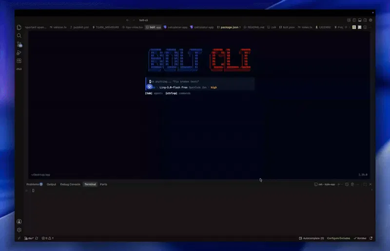 Bolt cli screenshot 1 (video preview)