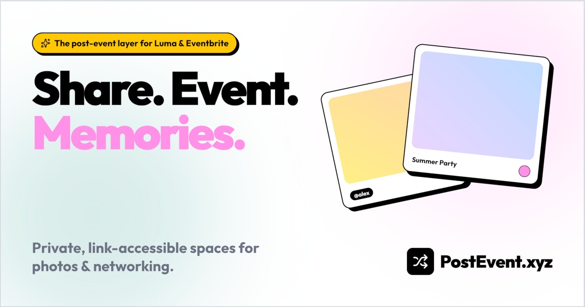 PostEvent gallery image