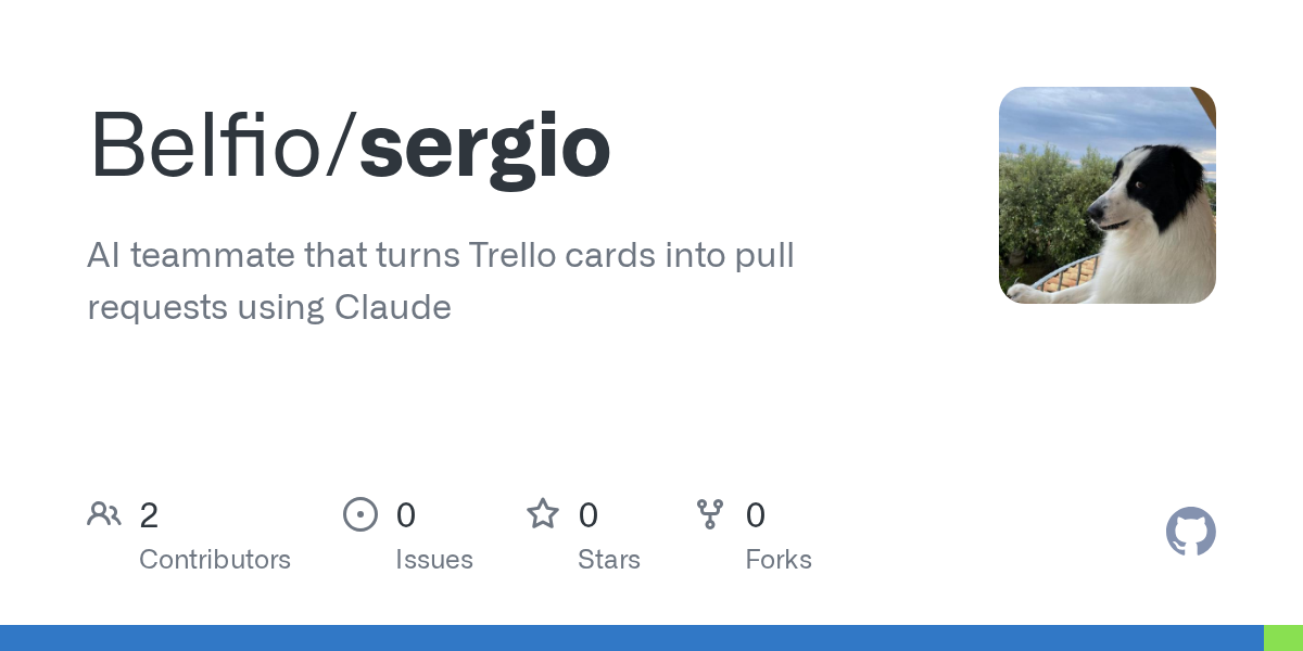 Sergio AI - Main product screenshot demonstrating key features and user interface