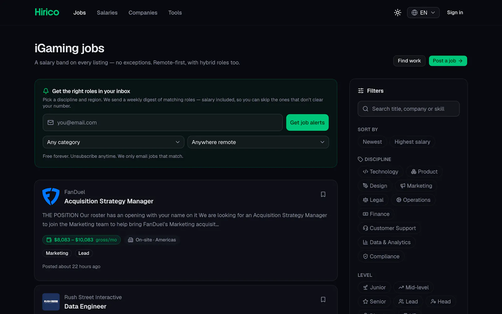 Hirico screenshot 4