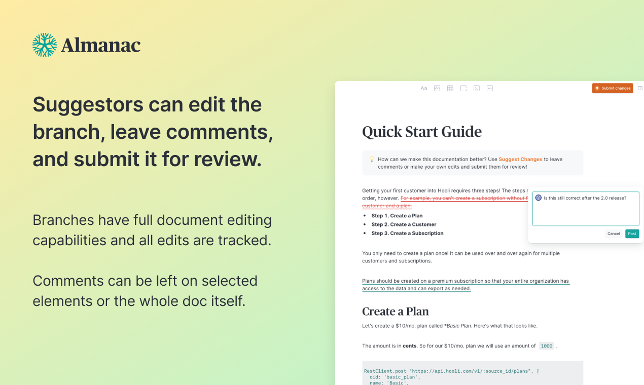 Crowdsourced Technical Docs by Almanac gallery image