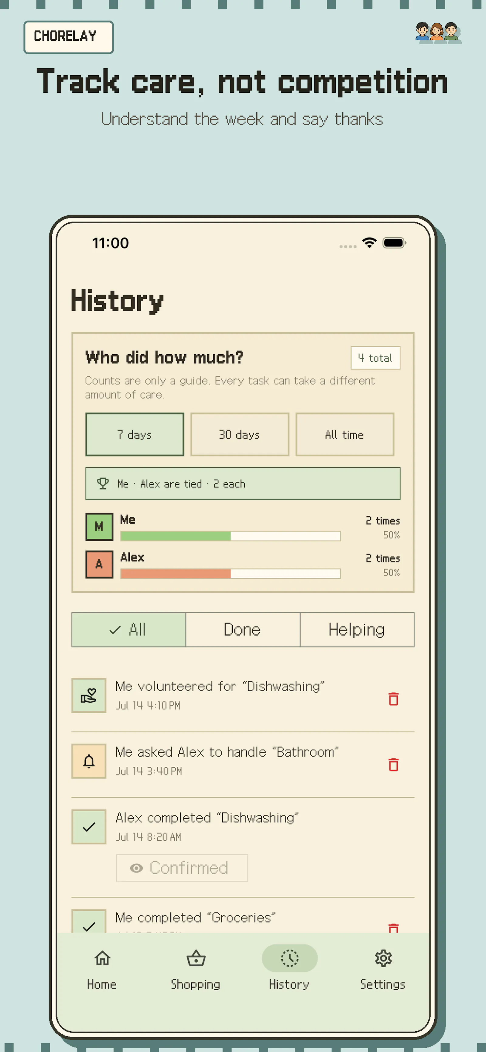 Chorelay screenshot 2