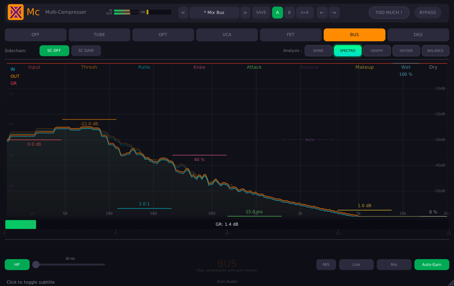 McPlugins Compressor Suite — XeniAudio gallery image