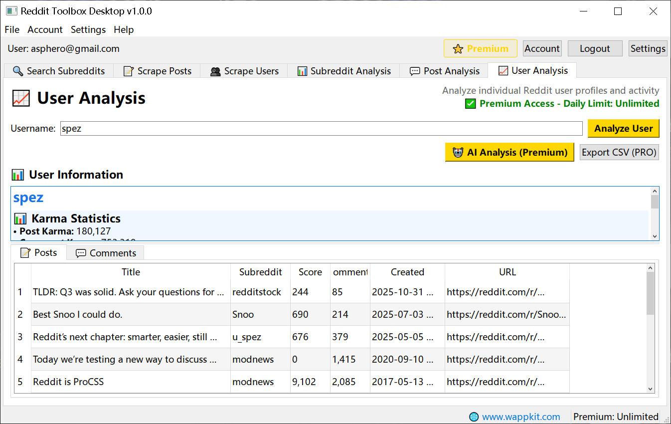 Reddit Toolbox gallery image