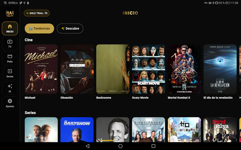 IA Player TV Gold screenshot 12