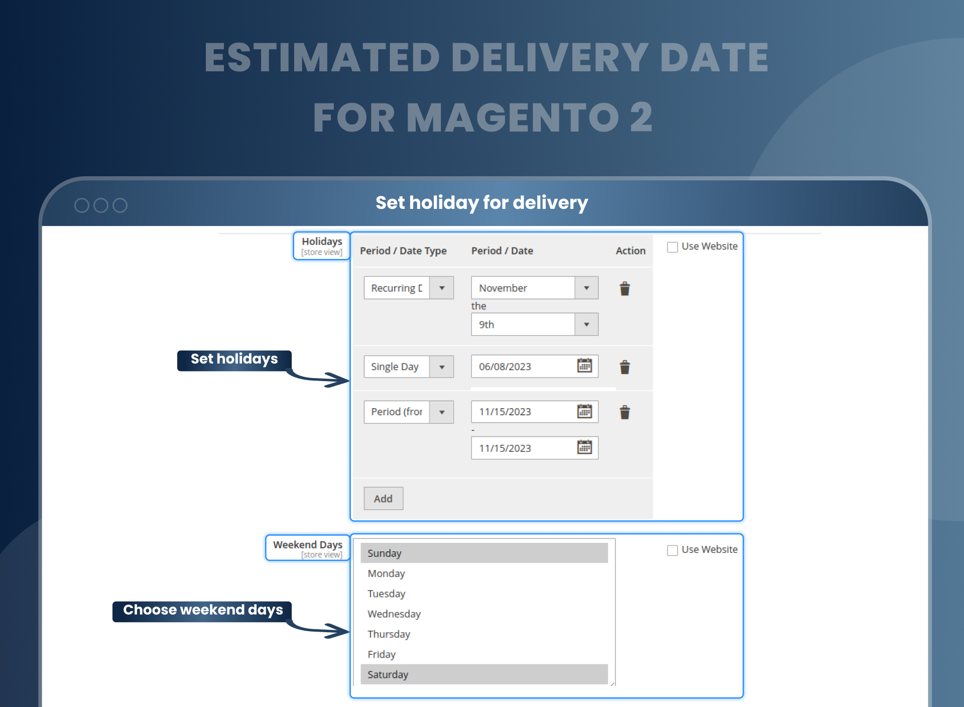 Magento 2 Tahmini Teslim Tarihi media 1