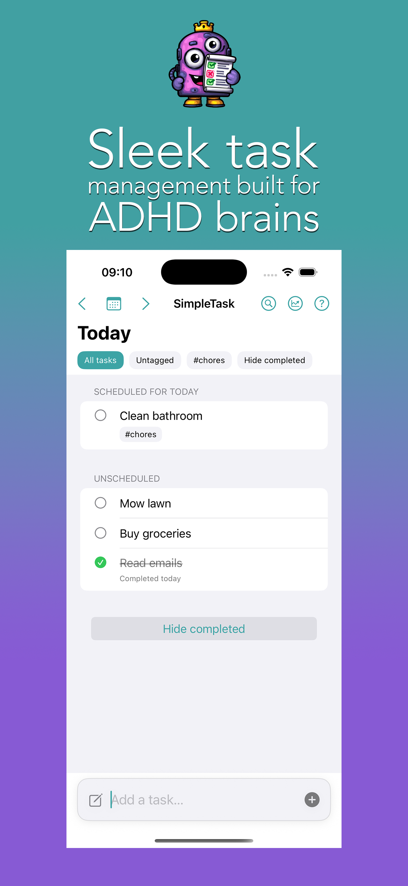 Média Simpletasque - Planificateur de tâches convivial au TDAH 2