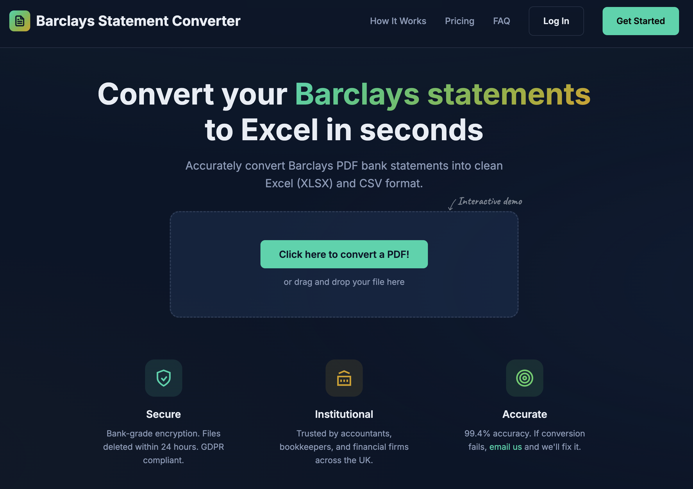 Barclays Statement Converter gallery image