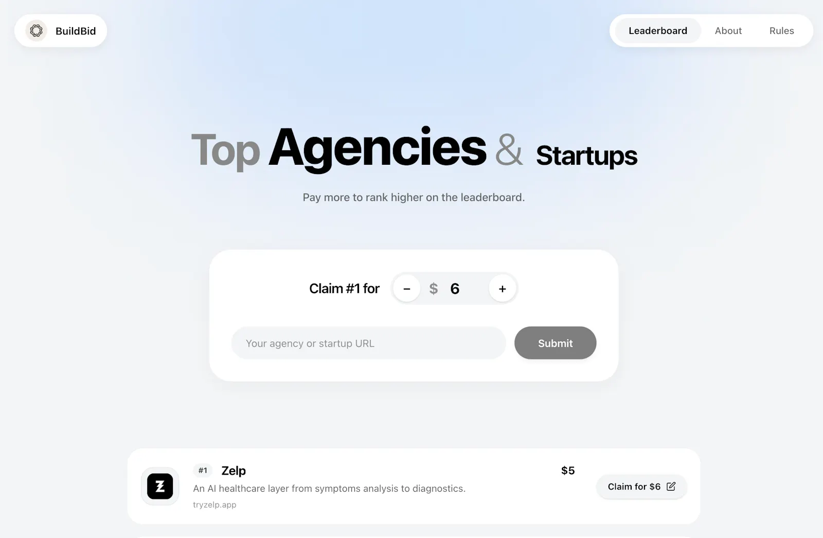 BuildBid screenshot 1