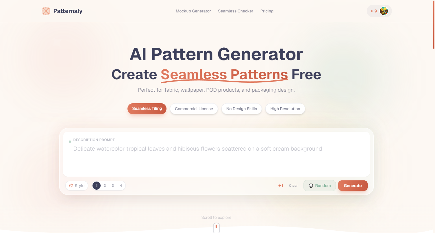 Patternaly - Main product screenshot demonstrating key features and user interface