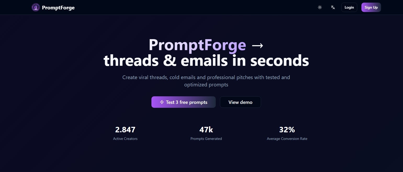 Prompt Forge gallery image