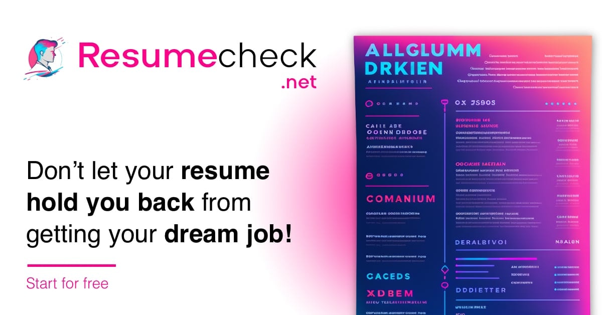 وسائط ResumeCheck.net - تصحيح سيرتك الذاتية مع توصيات GPT3 AI التي تم إنشاؤها 2