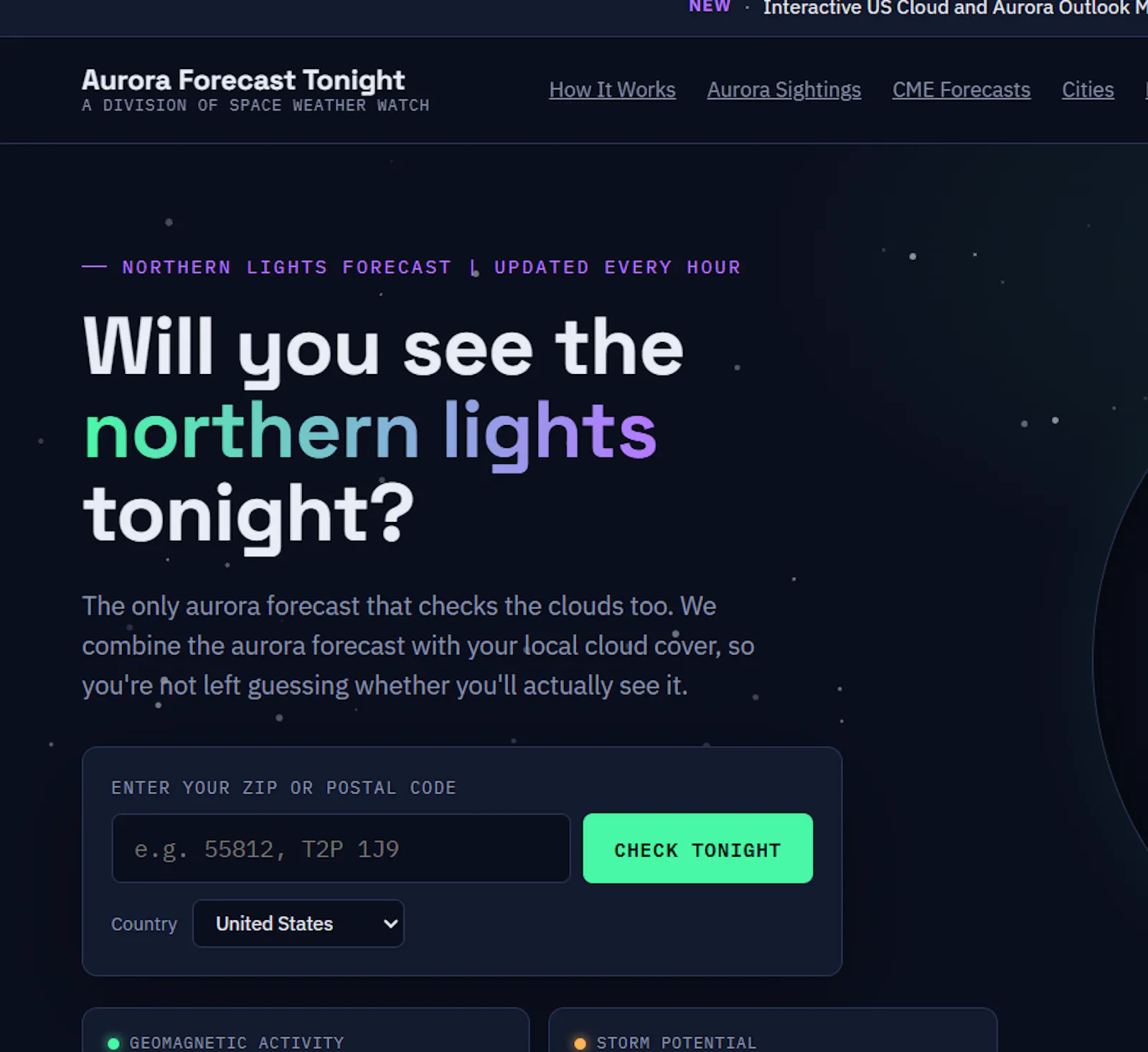 Aurora Forecast Tonight screenshot 1