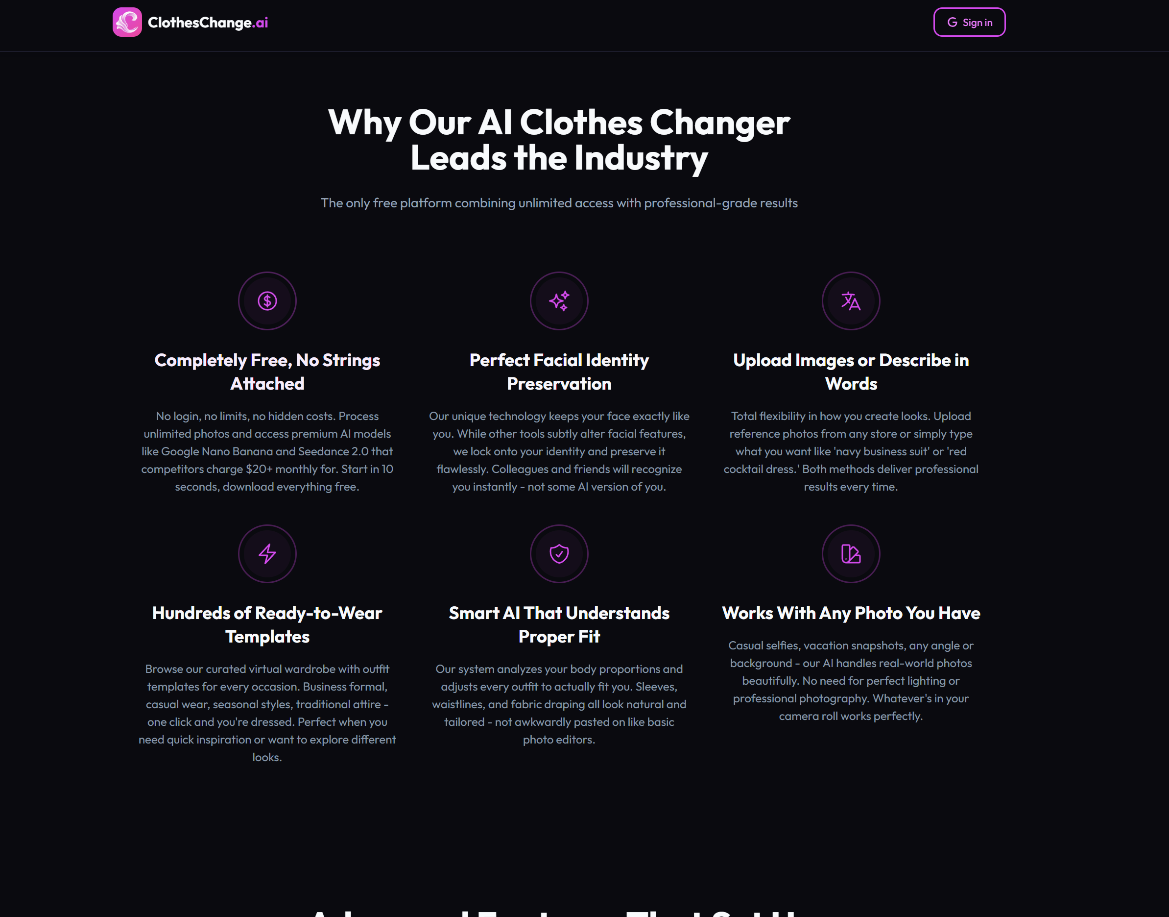 Free AI clothes changer online gallery image