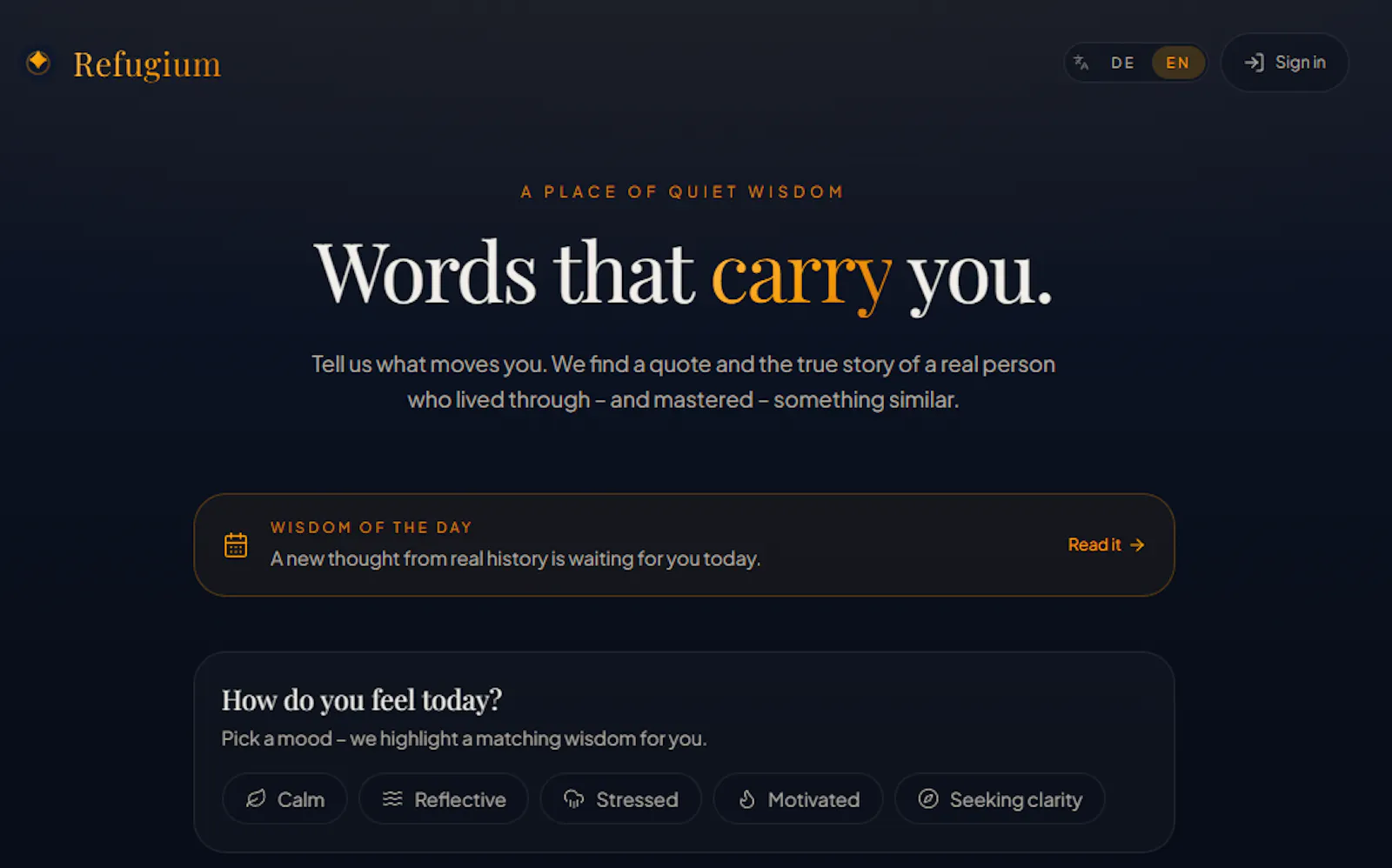 Refugium_wisdom screenshot 2