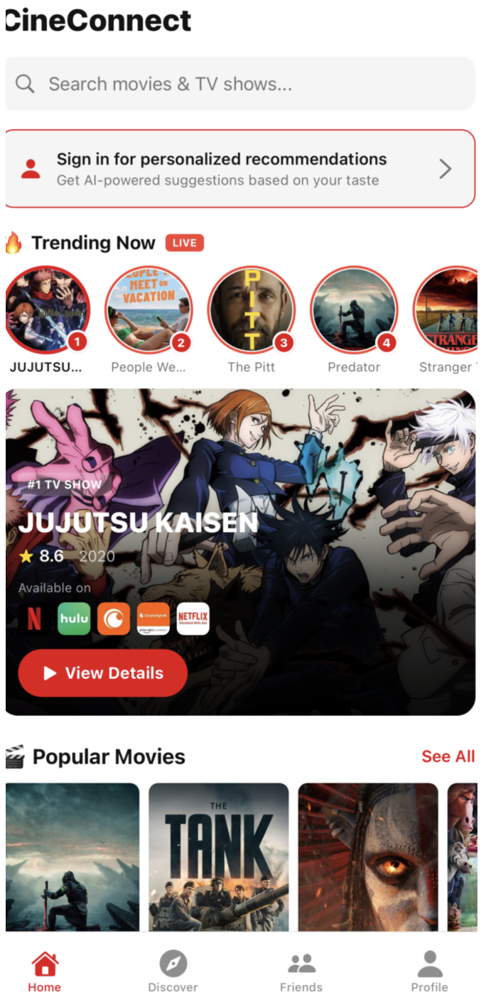 CineConnect gallery image