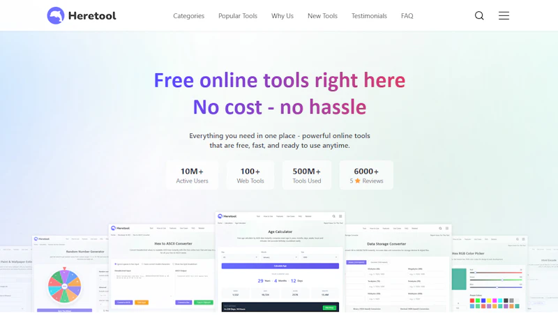 Heretool screenshot 1