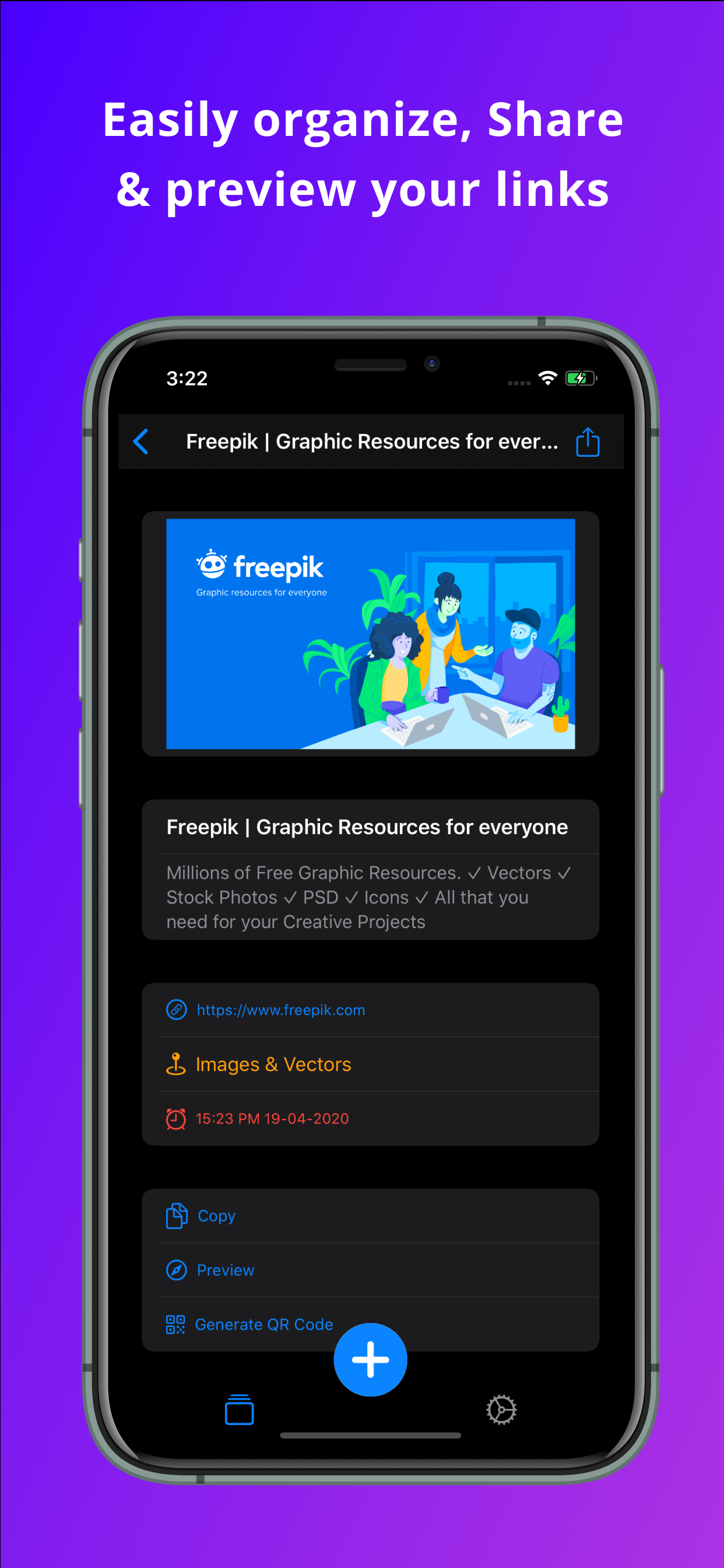 LinkSum | iOS App gallery image