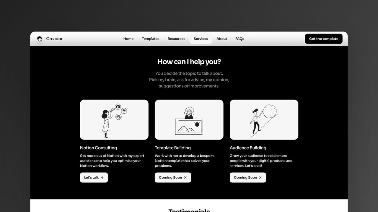 Creador - Plantilla de marco para creadores de nociones media 5