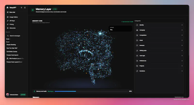 ManyGPT screenshot 4