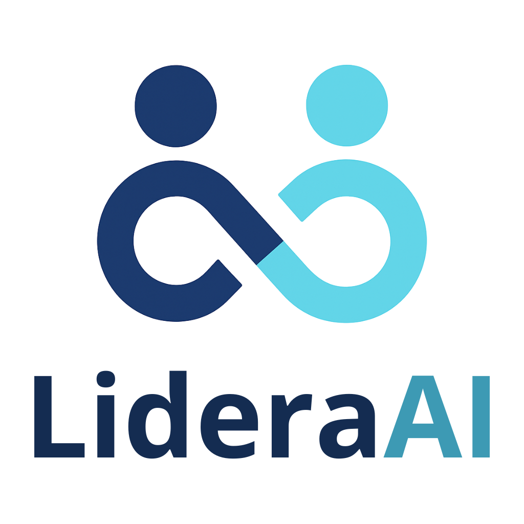 LideraAI - Product Hunt launch logo and brand identity