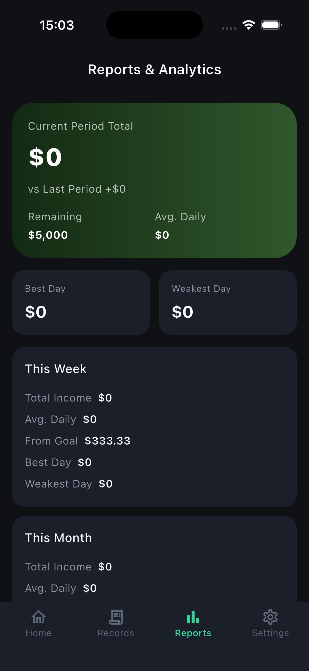 MoneyGoal - income goals daily tracker gallery image
