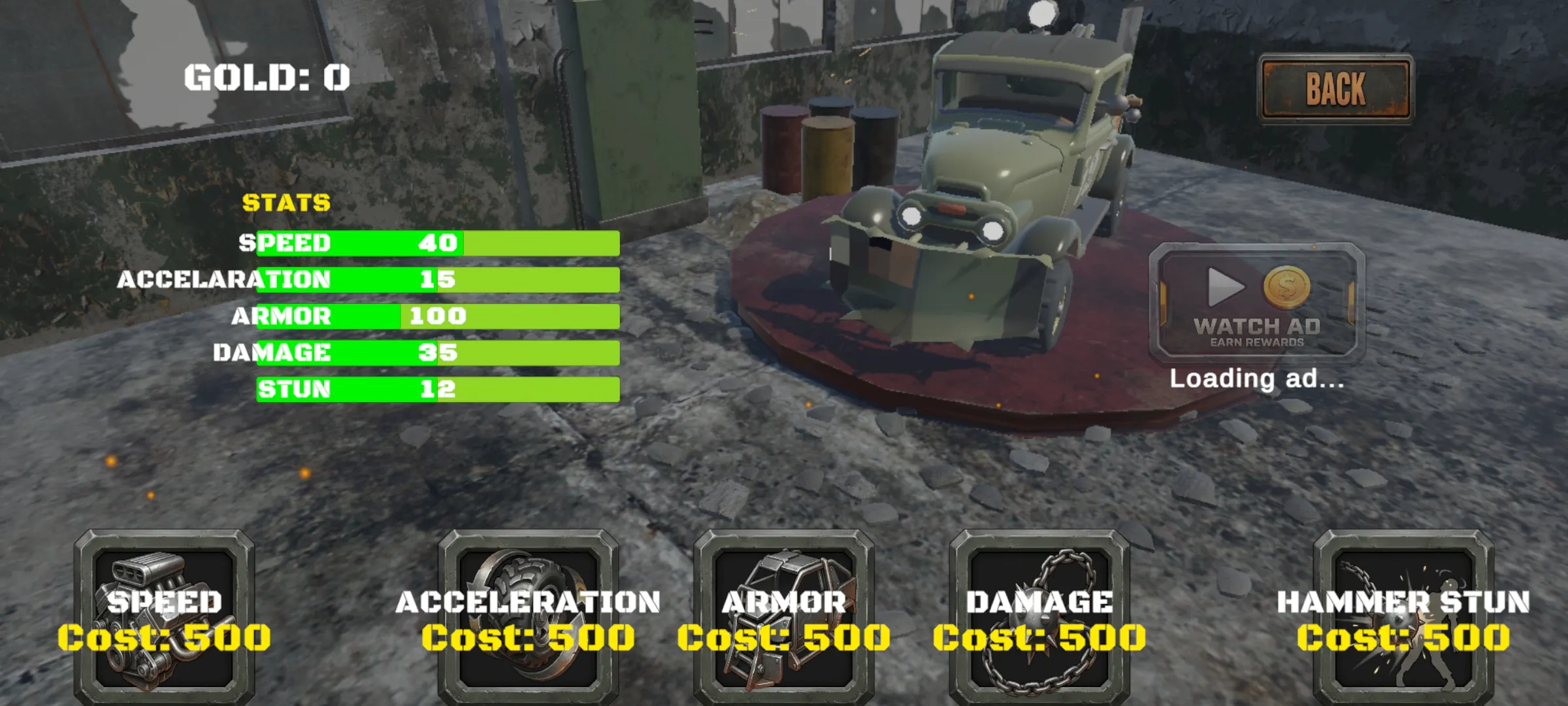Hammer Car: Zombie Arena gallery image