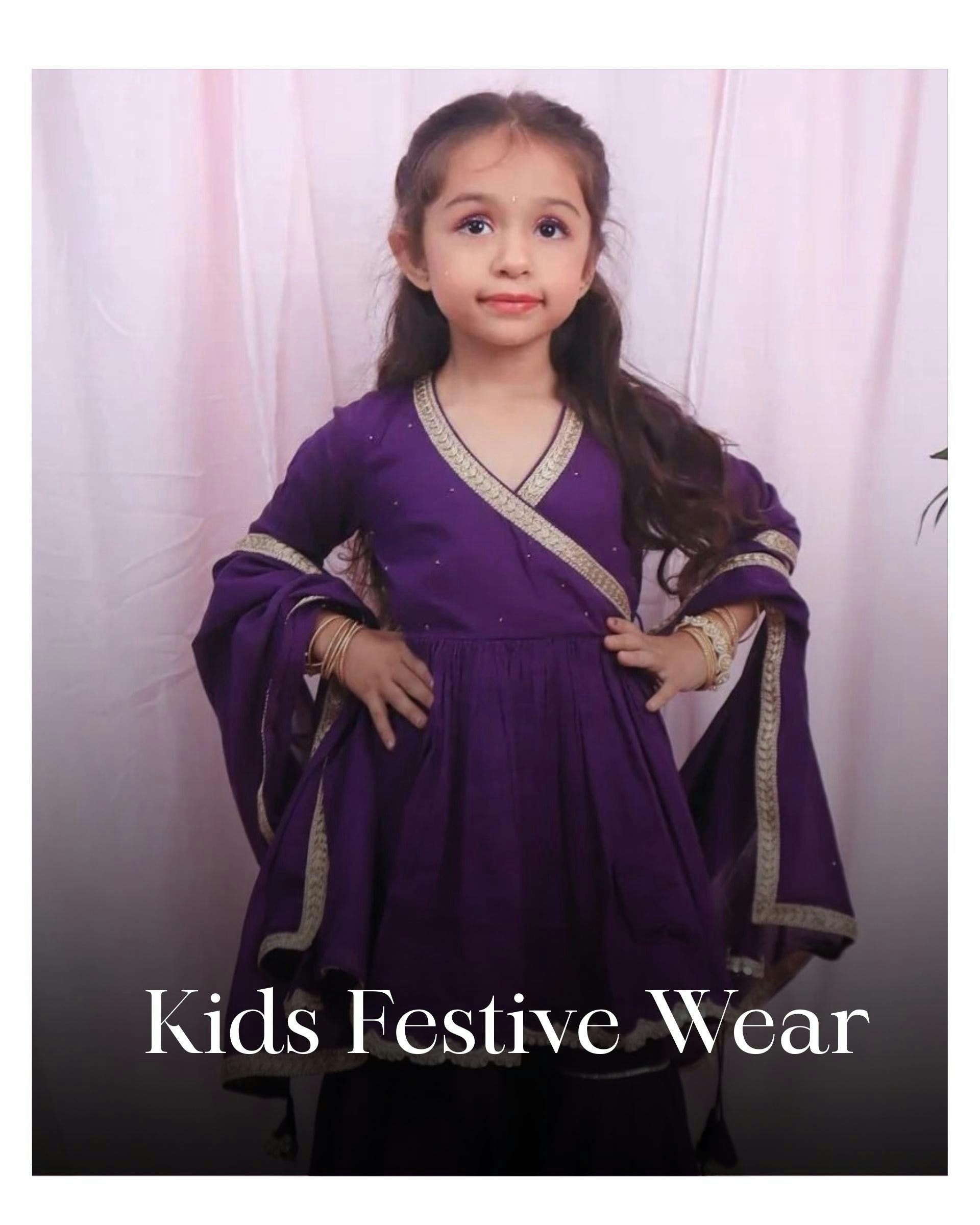 Ethnic Dresses for Kids | JOVI India gallery image