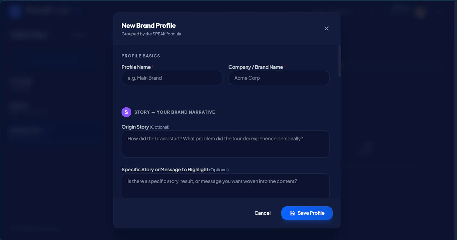 BrandVoice Pro screenshot 1