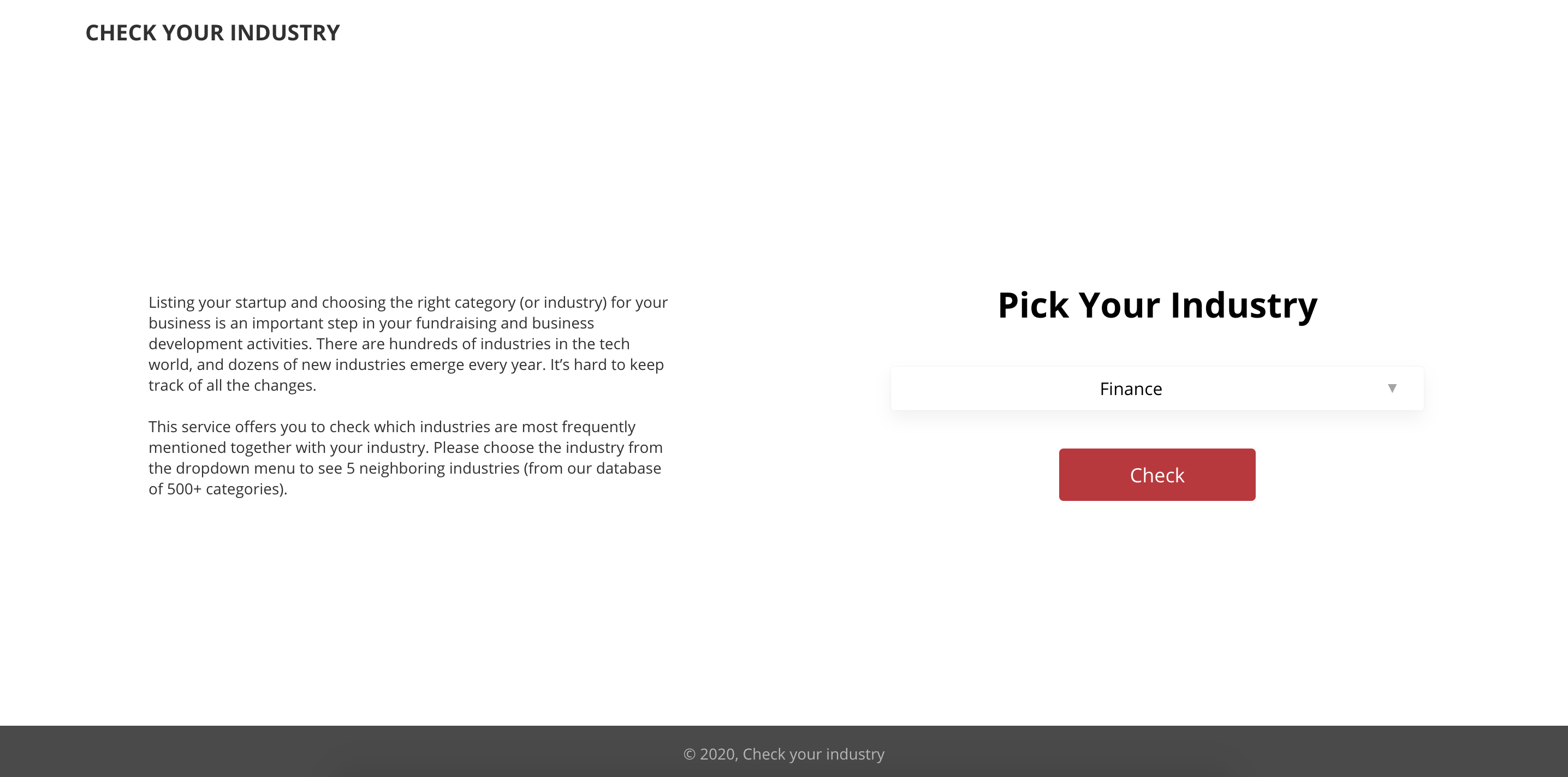 Check Your Industry gallery image
