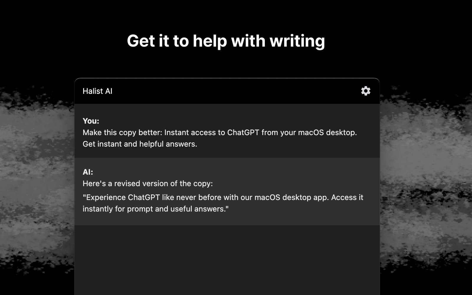 Halista macos ai - Chatgpt per il desktop media 2