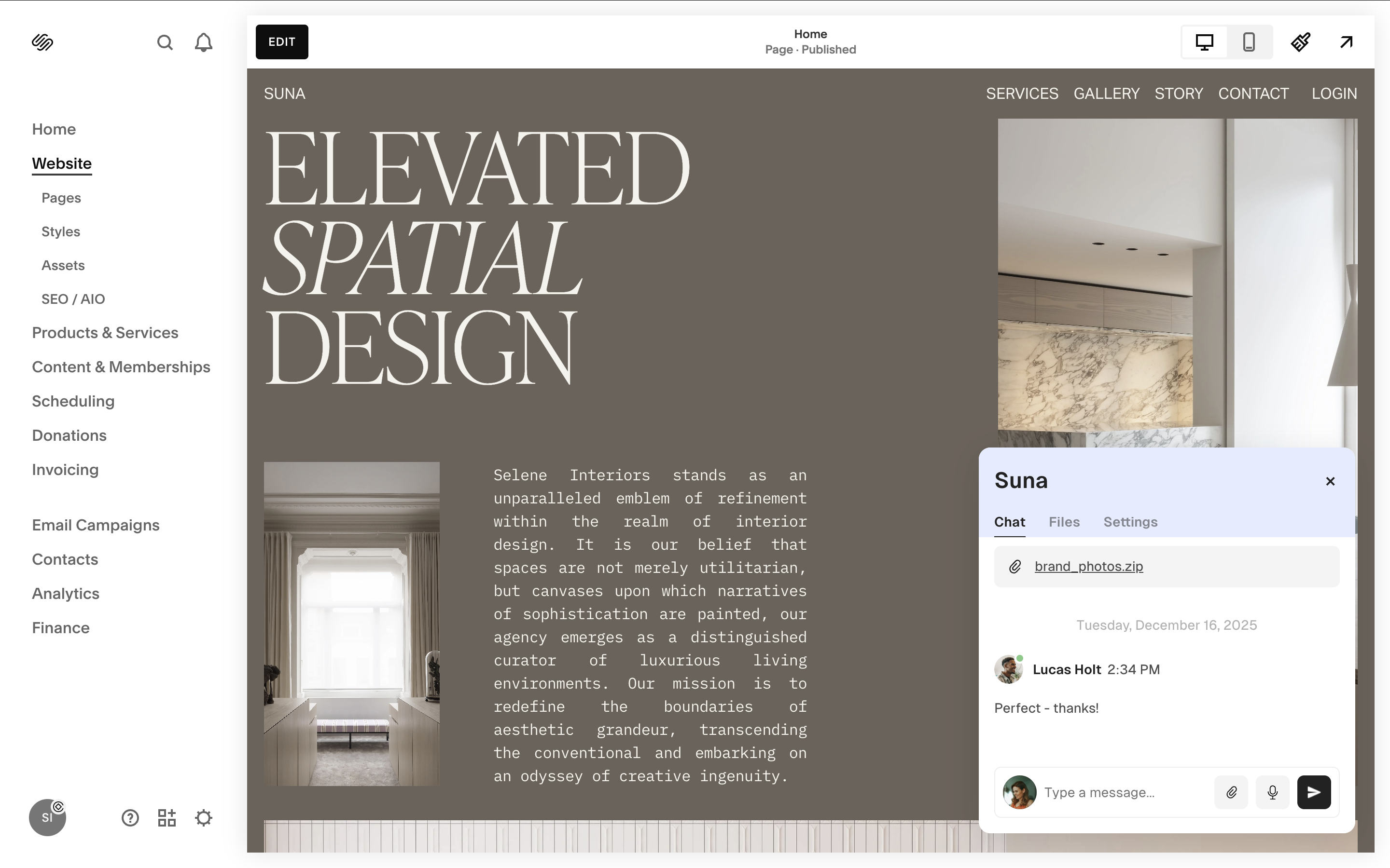 Bridge - Main product screenshot demonstrating key features and user interface