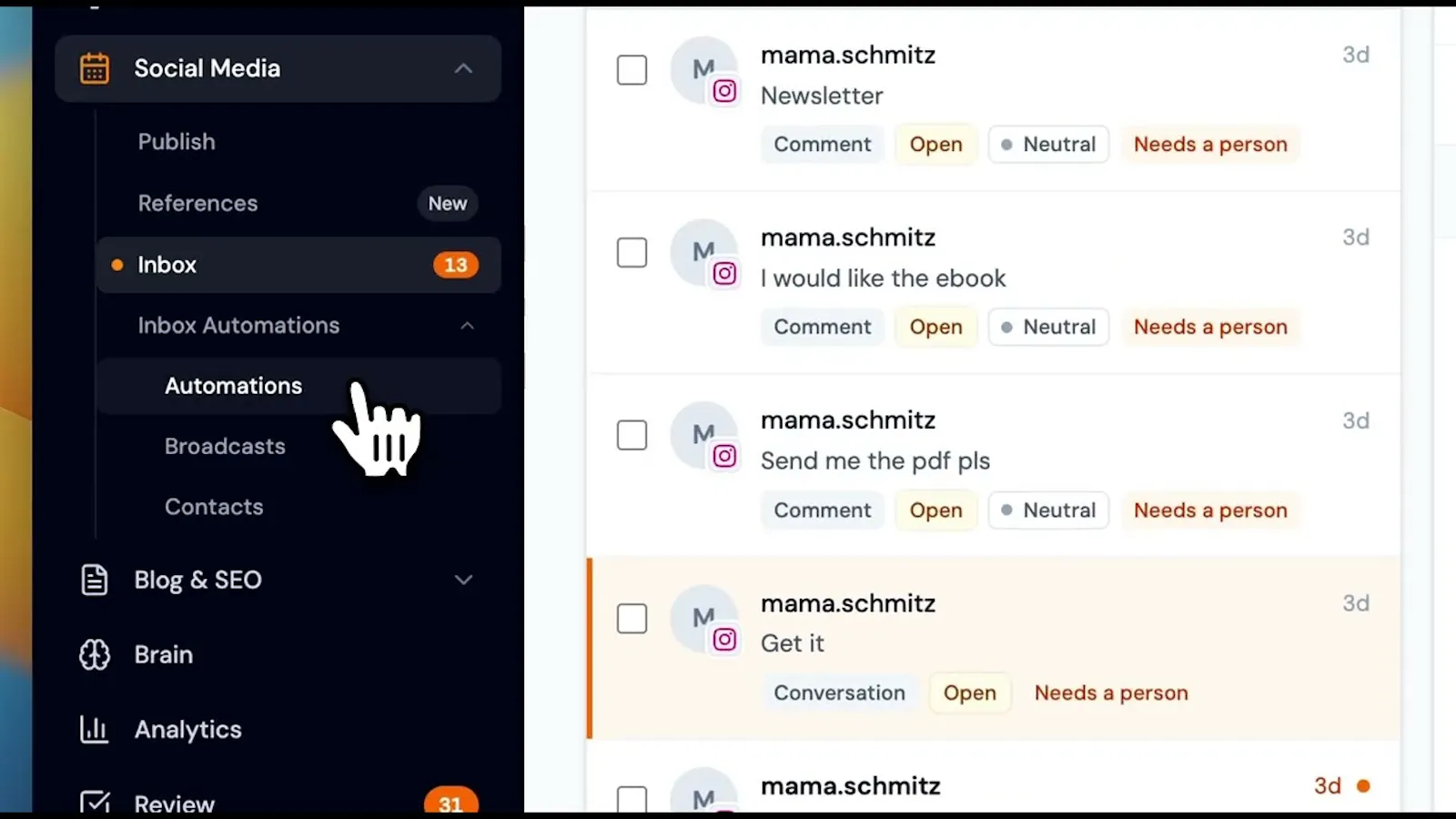 BrightBean Chat screenshot 1 (video preview)