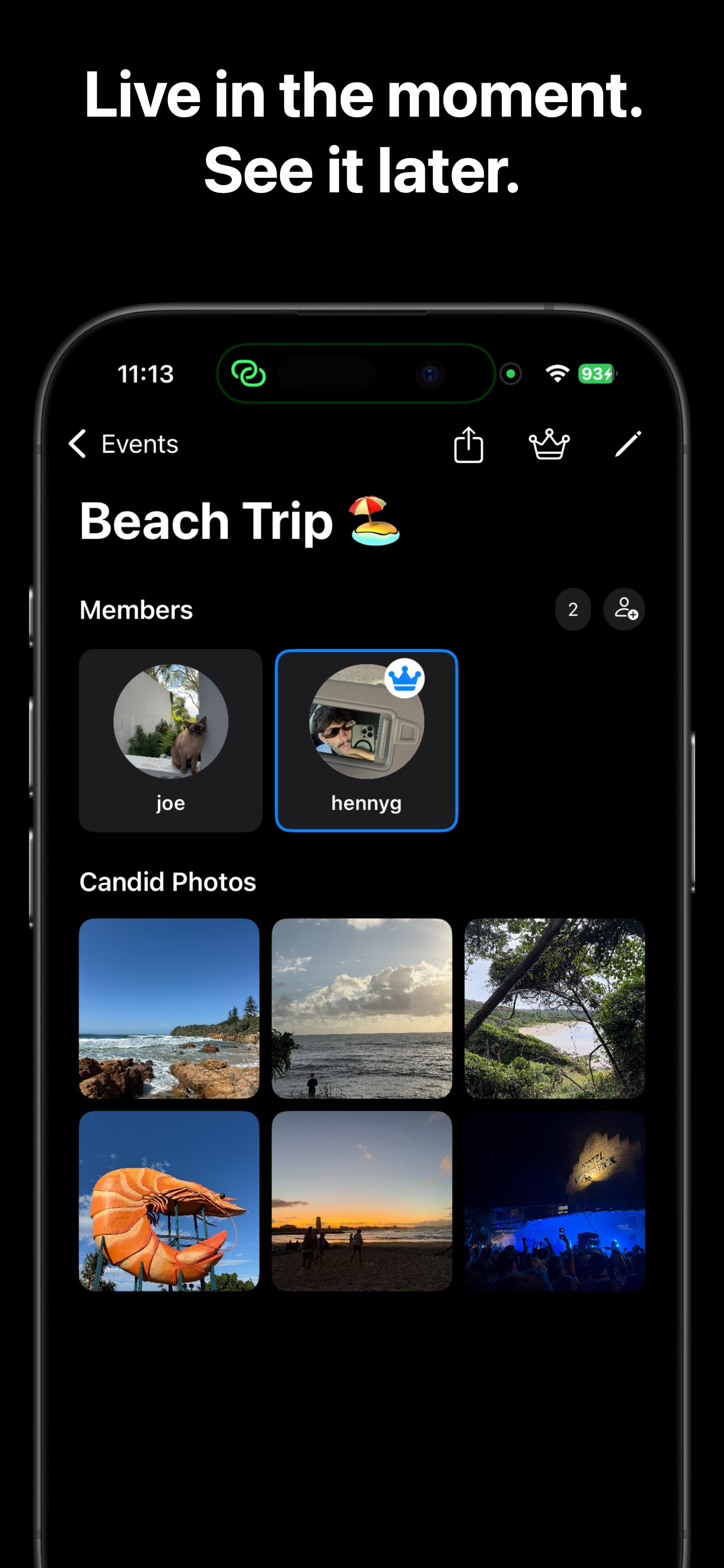 Candid gallery image