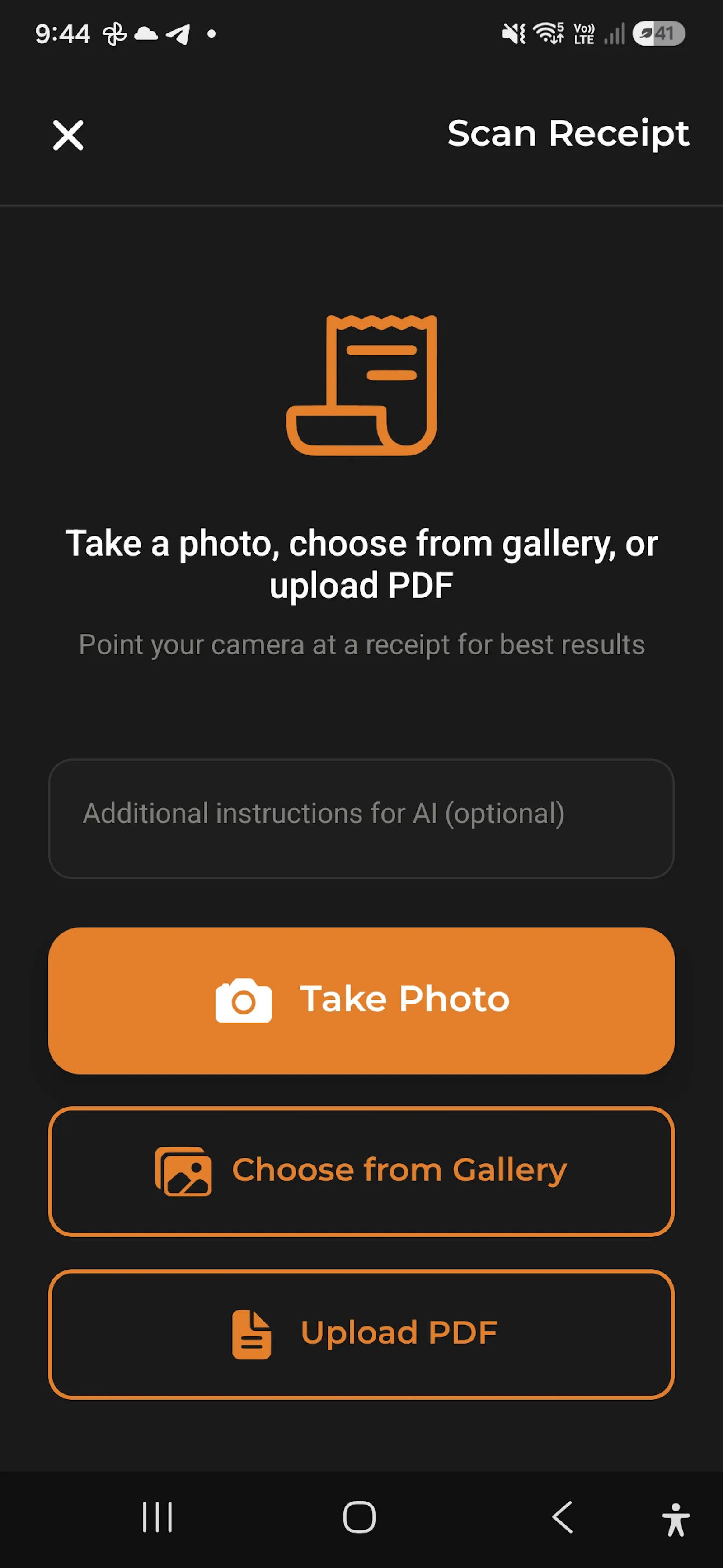 AI Budget Assistant screenshot 7