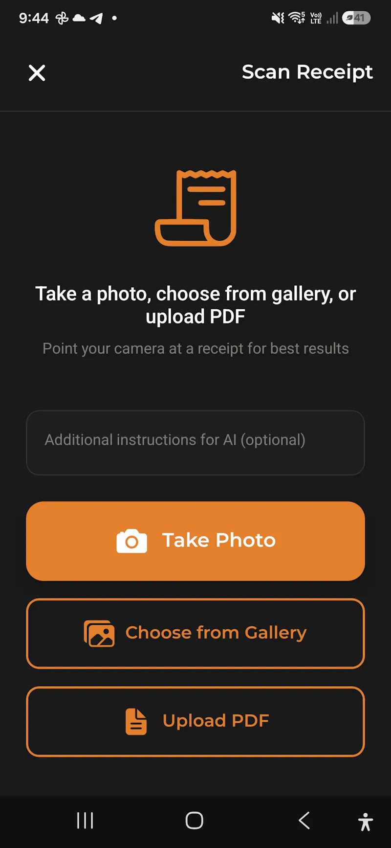 AI Budget Assistant screenshot 7