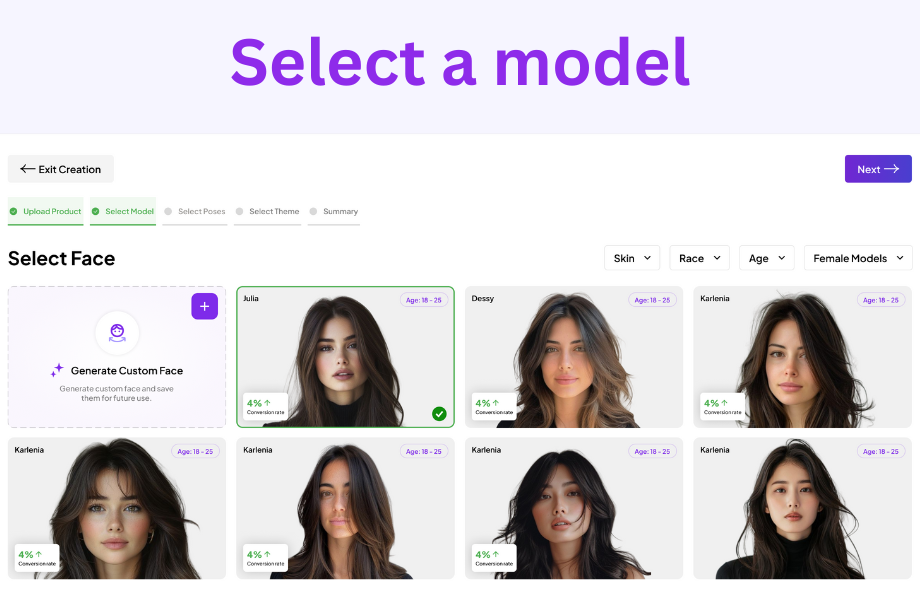 Flash di ailusione - Visualizzazione AI senza sforzo per cataloghi di prodotti e e -commerce media 3